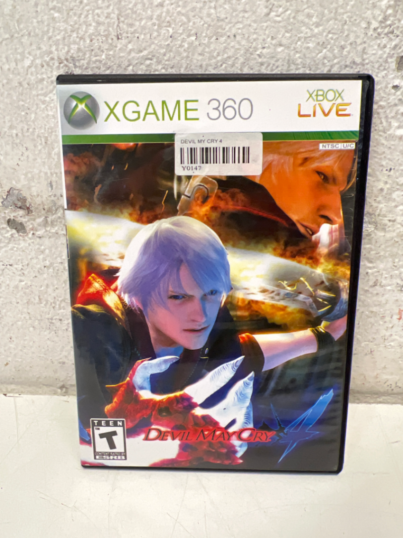Devil May Cry 4 - Xbox 360 (Good Condition, As-Is) - 2ndhandwarehouse.com
