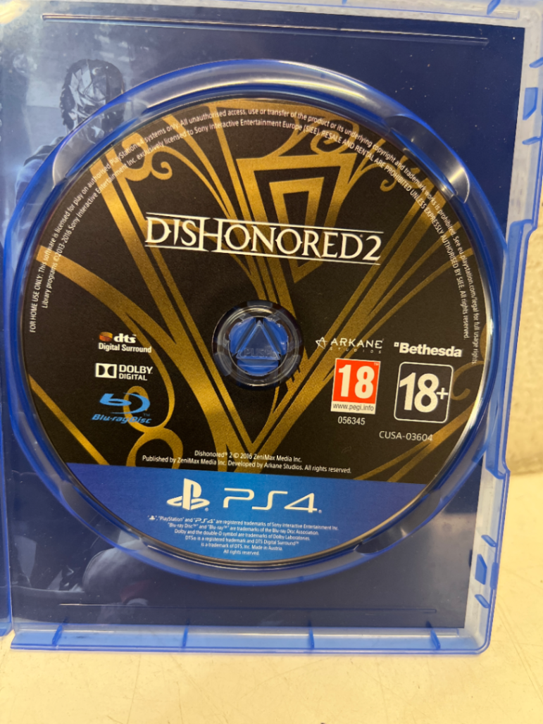 Dishonored 2 (PS4) - Pre-Owned Game - 2ndhandwarehouse.com
