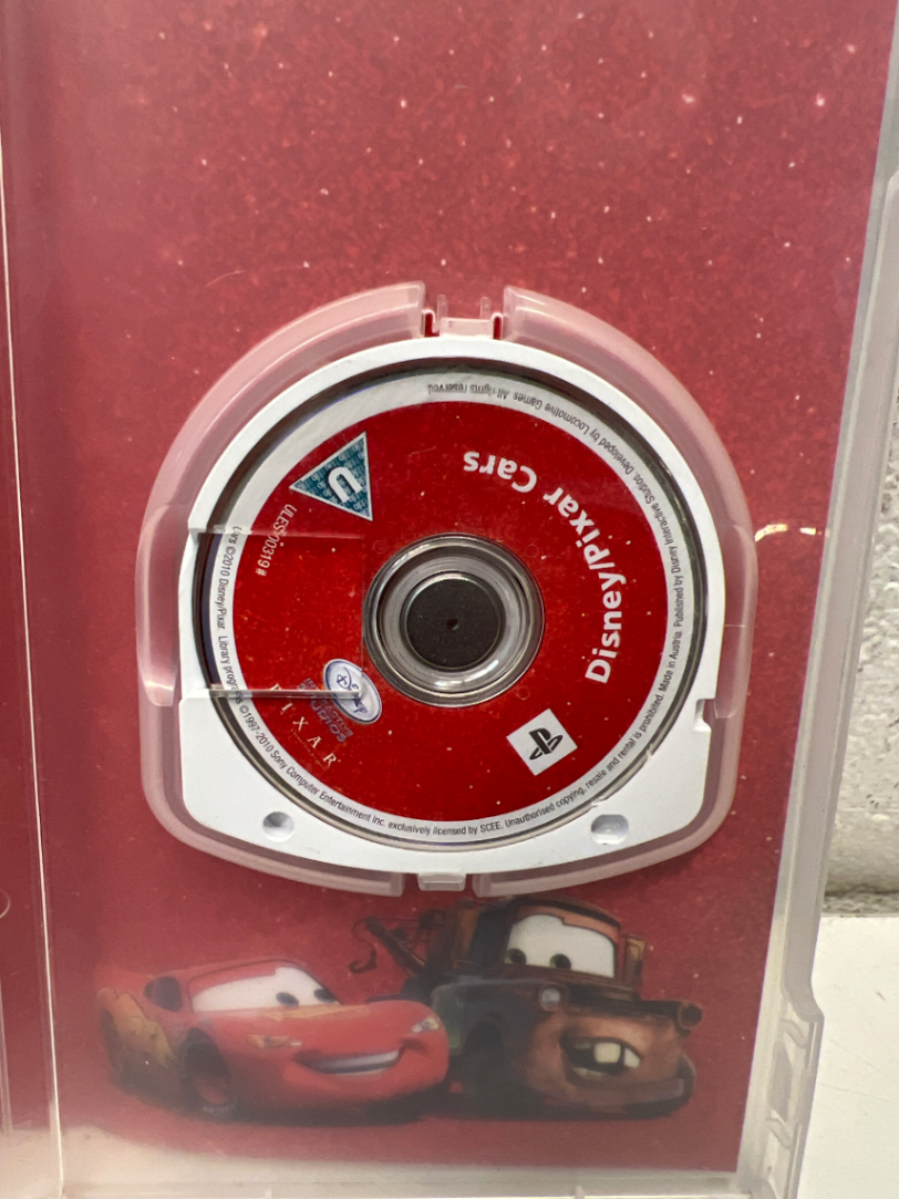 Disney Pixar Cars - Sony PSP Game (Essentials Edition) - Minor UMD Crack - 2ndhandwarehouse.com