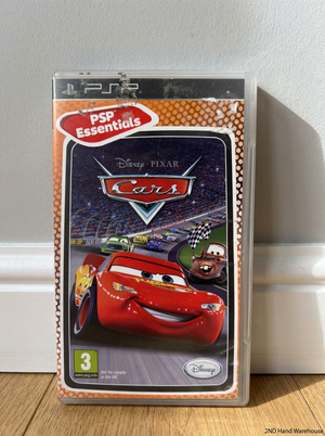 Disney Pixar Cars - Sony PSP Game (Essentials Edition) - Minor UMD Crack - 2ndhandwarehouse.com