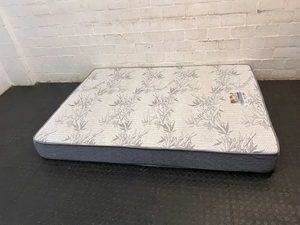 Double Mattress with Quilted Bamboo Pattern - 2ndhandwarehouse.com