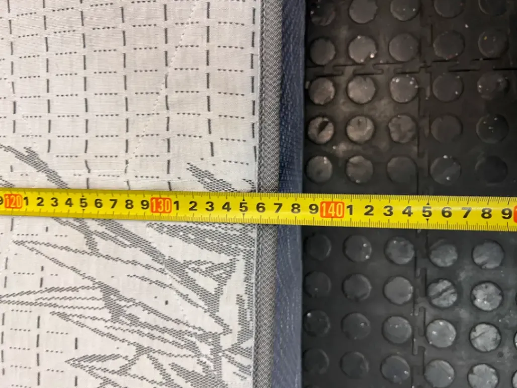 Double Mattress with Quilted Bamboo Pattern - 2ndhandwarehouse.com