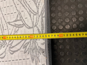 Double Mattress with Quilted Bamboo Pattern - 2ndhandwarehouse.com