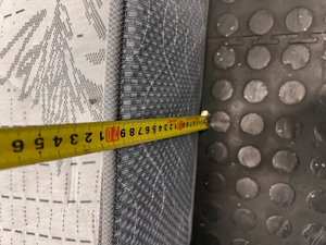 Double Mattress with Quilted Bamboo Pattern - 2ndhandwarehouse.com
