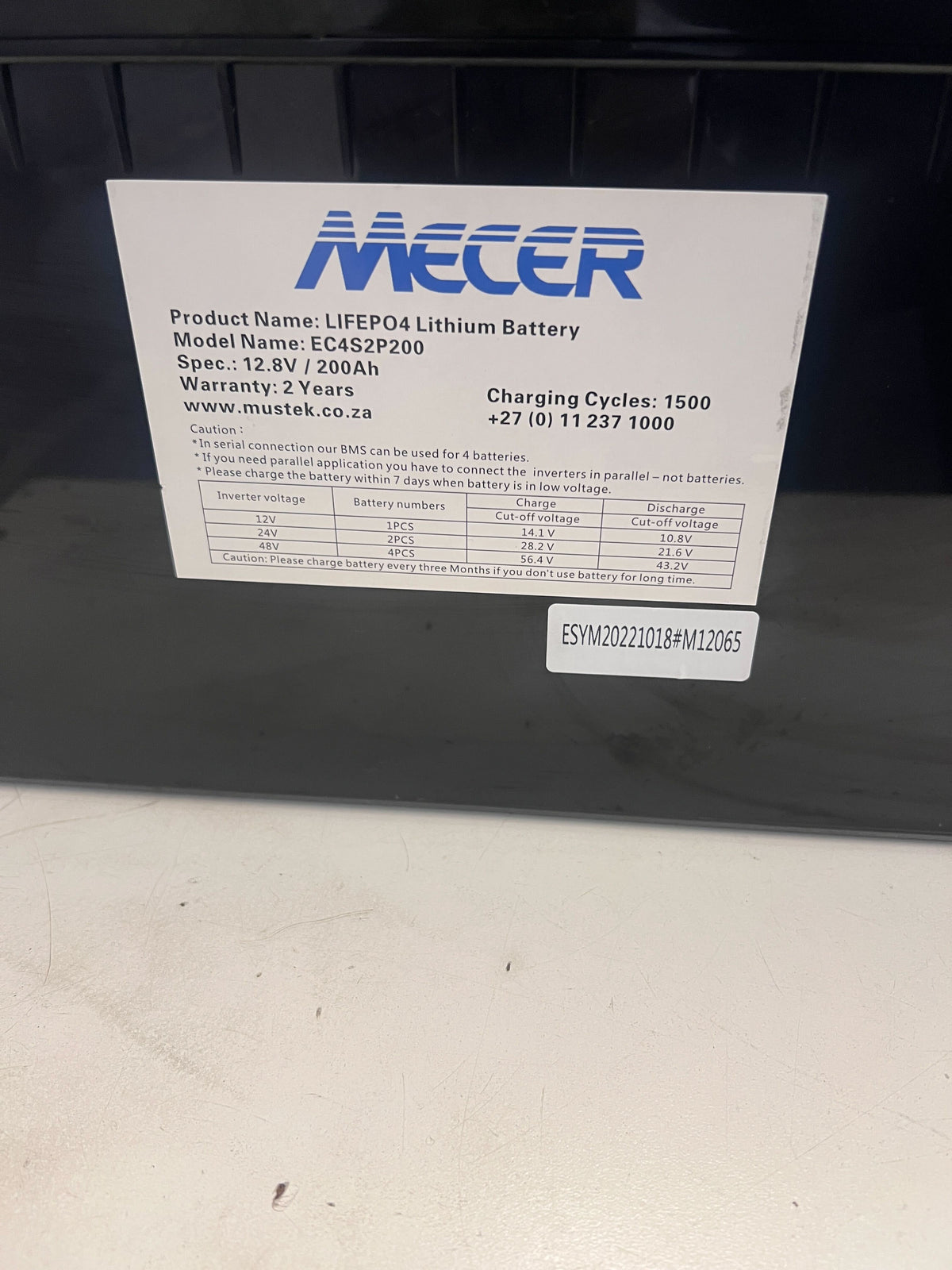 Dual Lithium-ion 24v Battery & Inverter System – 2400VA, Great Condition