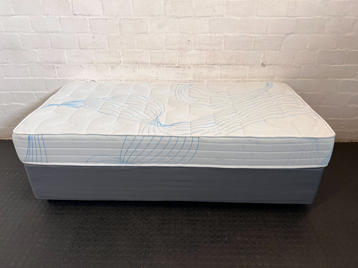 Dunlopillo Go Blue Bird Single Mattress & Base Set
