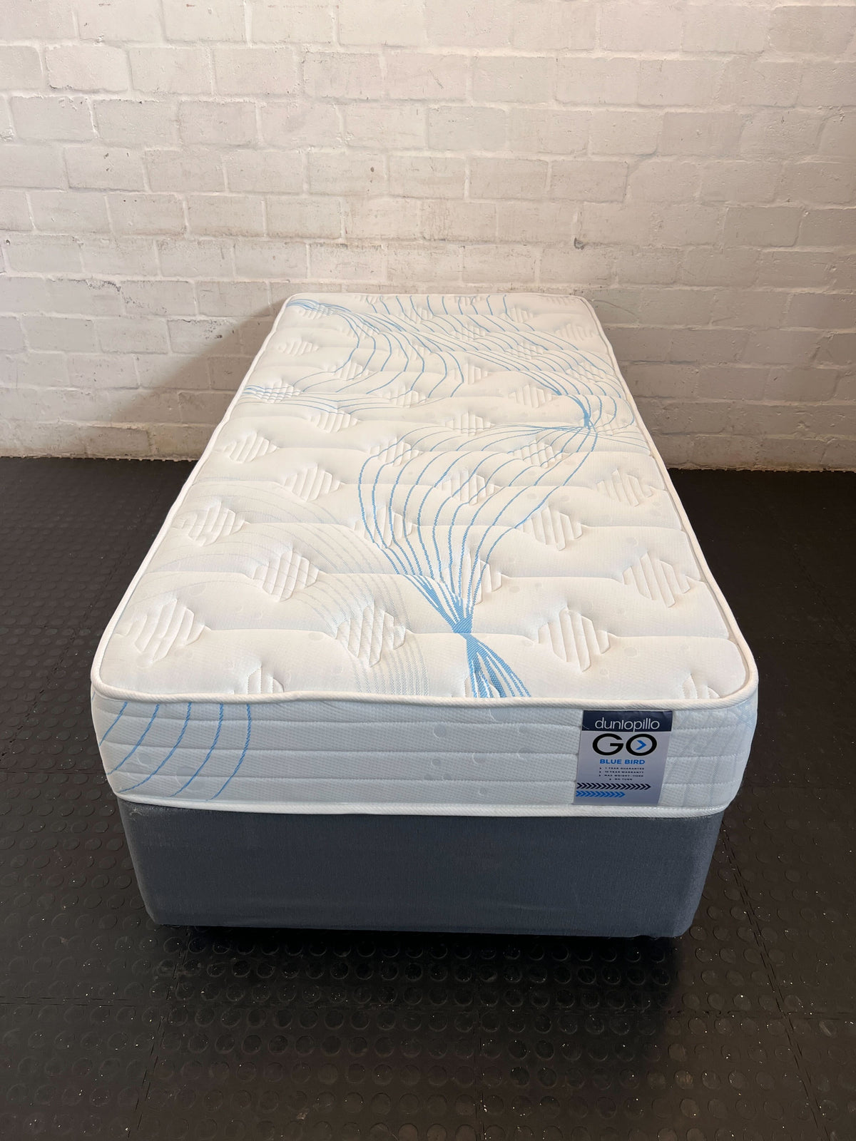 Dunlopillo Go Blue Bird Single Mattress & Base Set