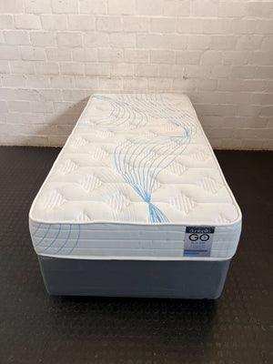 Dunlopillo Go Blue Bird Single Mattress & Base Set