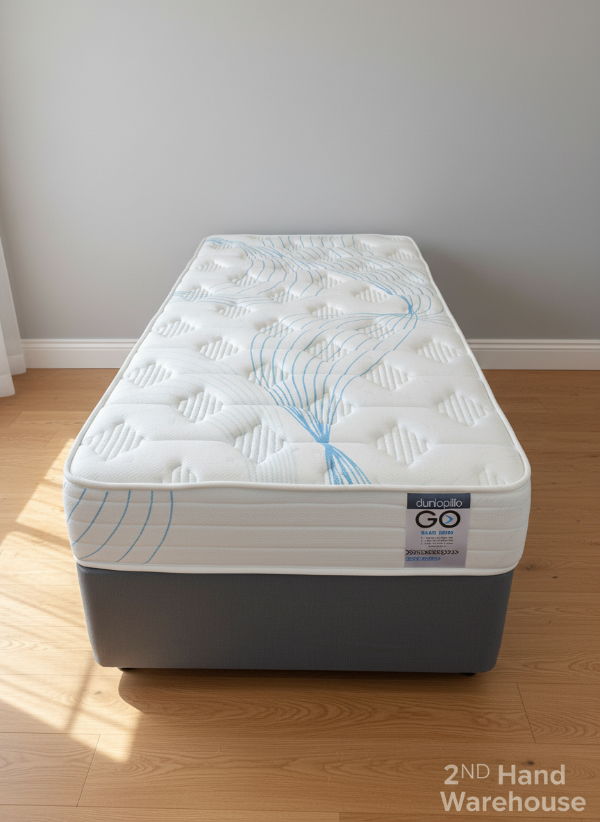 Dunlopillo Go Blue Bird Single Mattress & Base Set