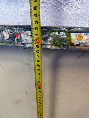 Dynamic Flame Abstract Art 89 by 122