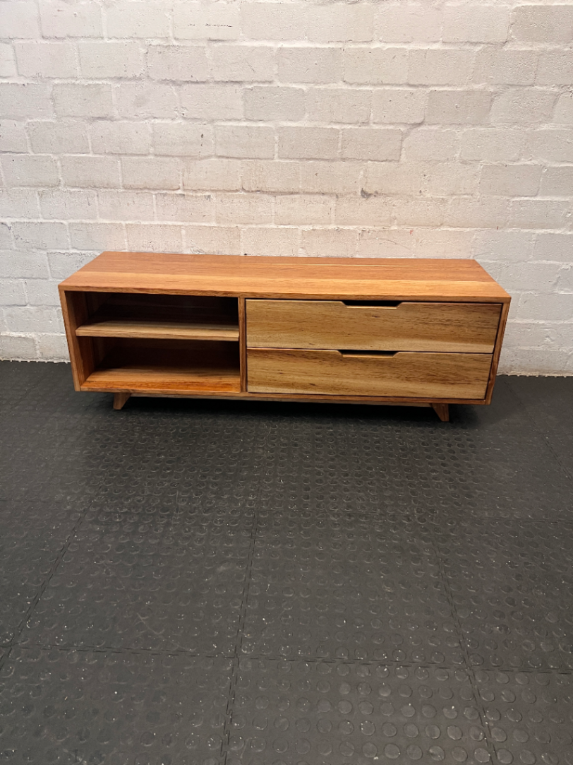 Eco Furniture Design Solid Blackwood TV Unit — Great Condition Solid Blackwood Unit