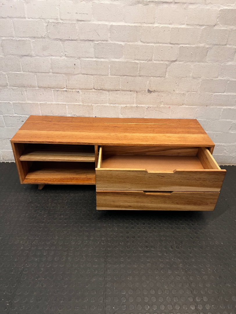 Eco Furniture Design Solid Blackwood TV Unit — Great Condition Solid Blackwood Unit
