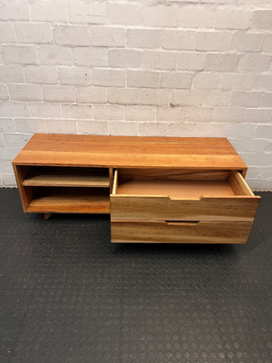 Eco Furniture Design Solid Blackwood TV Unit — Great Condition Solid Blackwood Unit