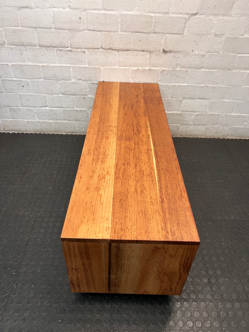 Eco Furniture Design Solid Blackwood TV Unit — Great Condition Solid Blackwood Unit