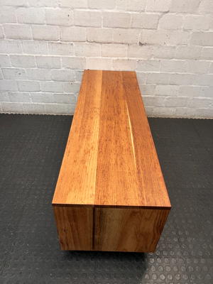 Eco Furniture Design Solid Blackwood TV Unit — Great Condition Solid Blackwood Unit