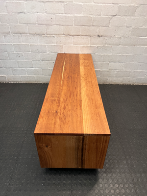 Eco Furniture Design Solid Blackwood TV Unit — Great Condition Solid Blackwood Unit