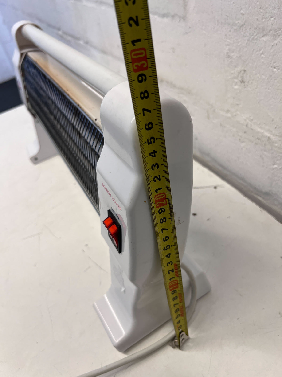 Electric Infrared Heater - White, Compact, Excellent Condition