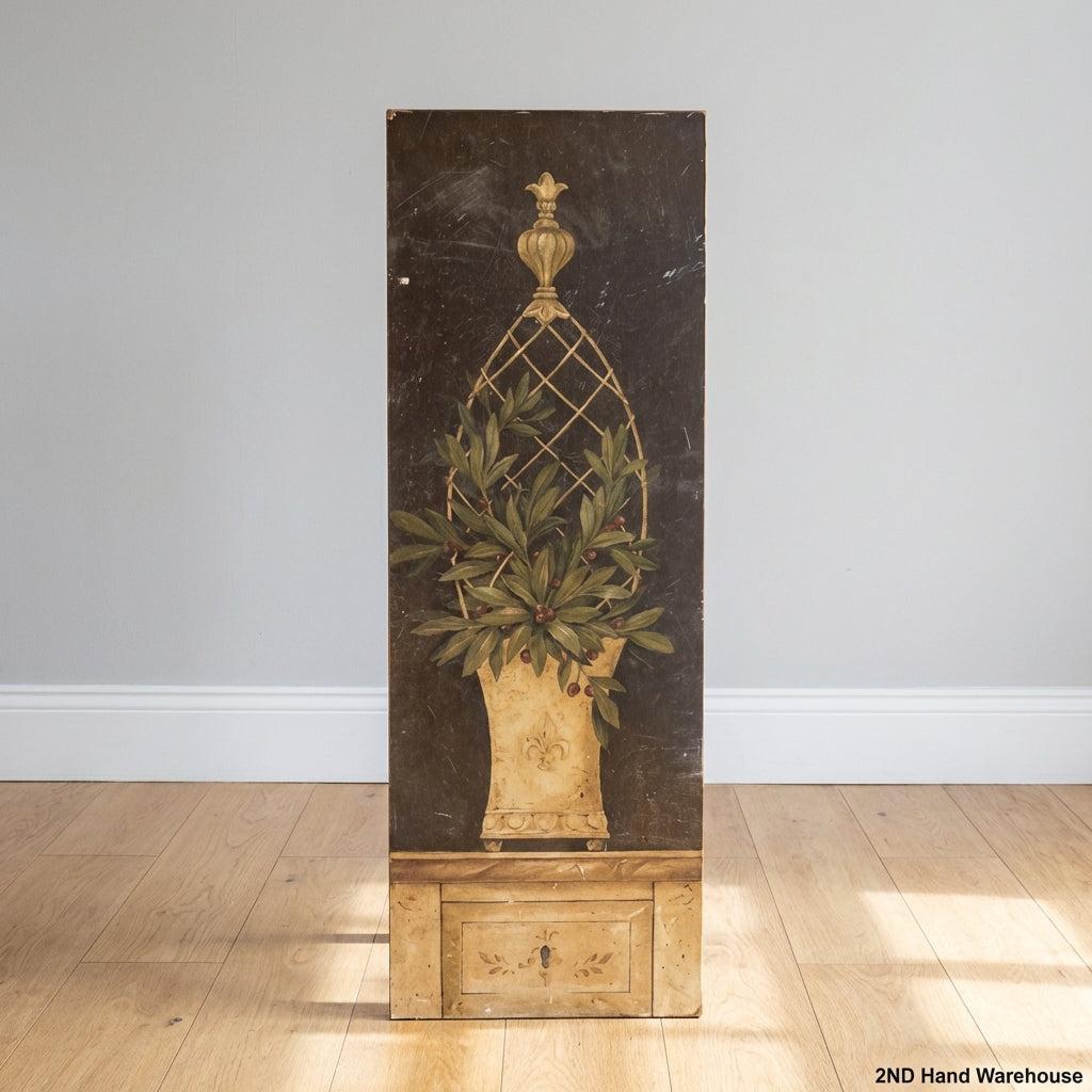 Elegant Classical Botanical Urn Wall Art Panel - 2ndhandwarehouse.com