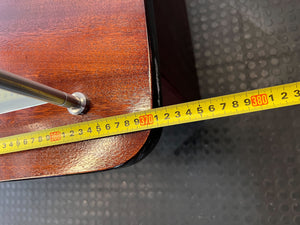 Elegant Curved L-Shaped Reception Desk with Risers & Storage