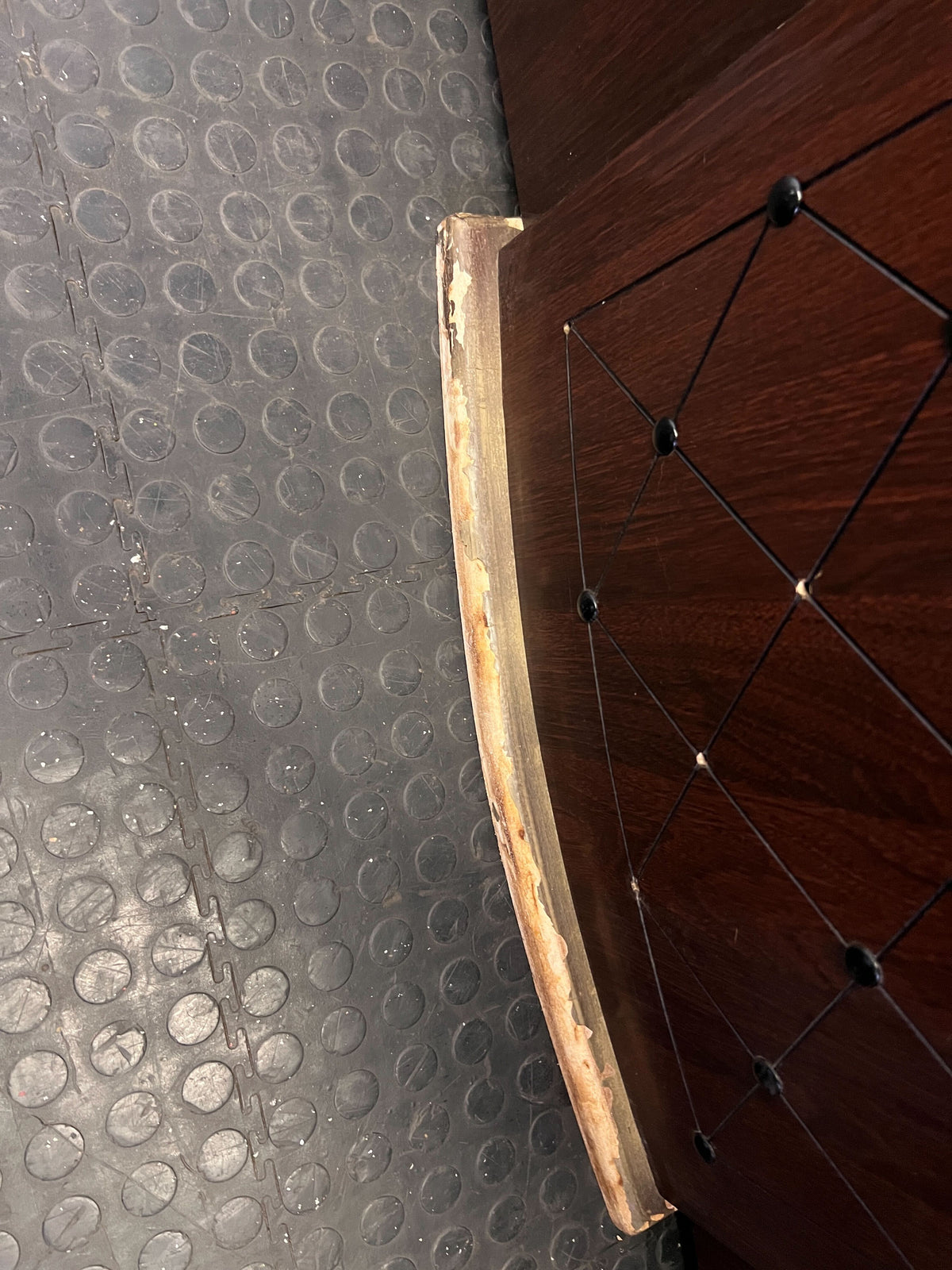 Elegant Executive Dark Wood Office Desk - Need assembling - 2ndhandwarehouse.com