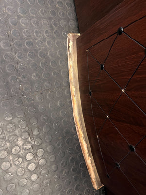 Elegant Executive Dark Wood Office Desk - Need assembling - 2ndhandwarehouse.com