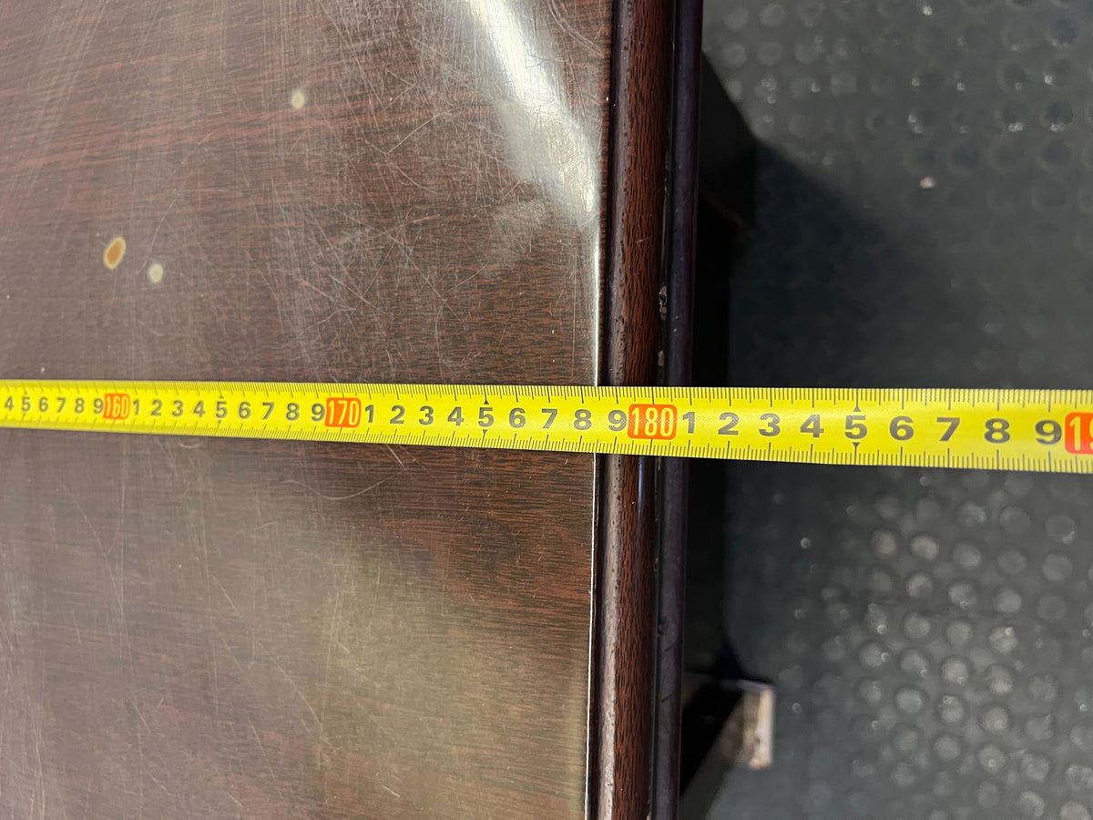 Elegant Executive Dark Wood Office Desk - Need assembling - 2ndhandwarehouse.com