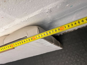 Elegant Silver Faux Leather Single Headboard with Button Tufts