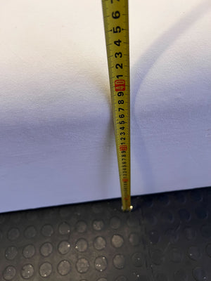 Elegant White Channel Tufted Bed Frame