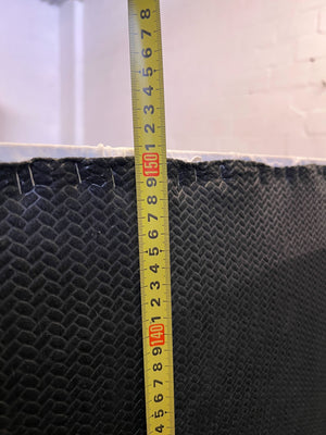 Elegant White Channel Tufted Bed Frame