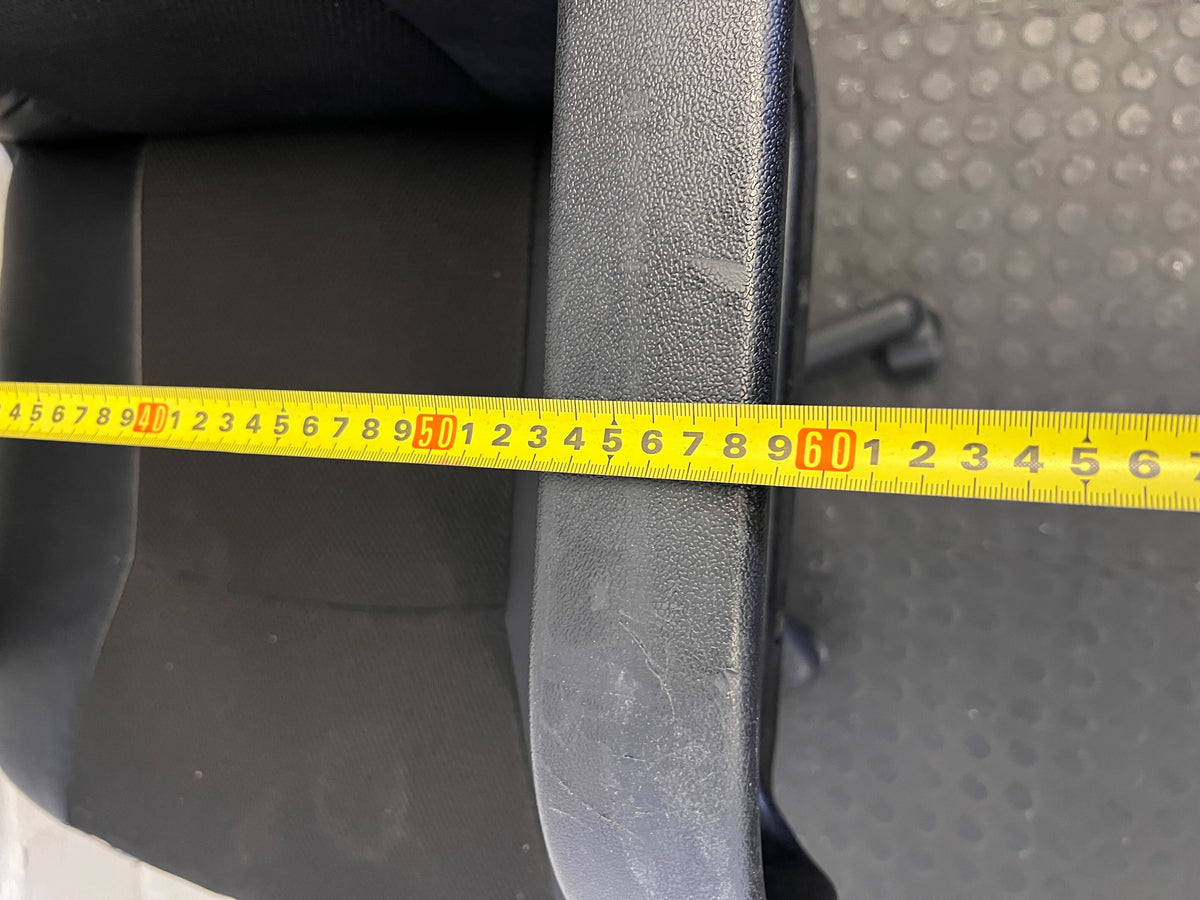 Ergonomic Black Office Chair with Minor Wear and Tear