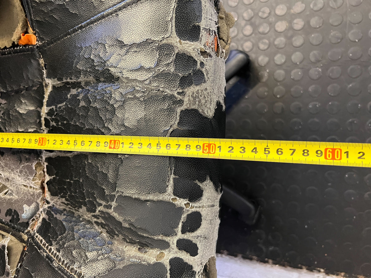 Ergonomic Black Office Chair with Worn Seat - CLEARANCE