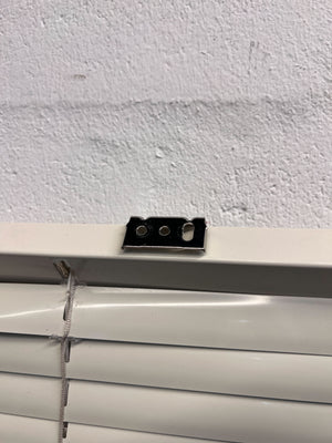 Essential White Aluminum Blinds 77 BY 180 - Minor Wear, Functional and Stylish