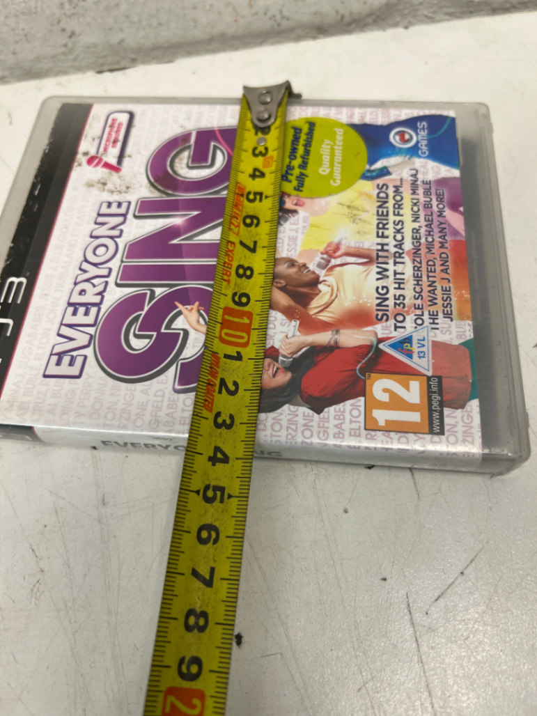 Everyone Sing PS3 Game - Case Stickers Present (No Mics Included) - 2ndhandwarehouse.com