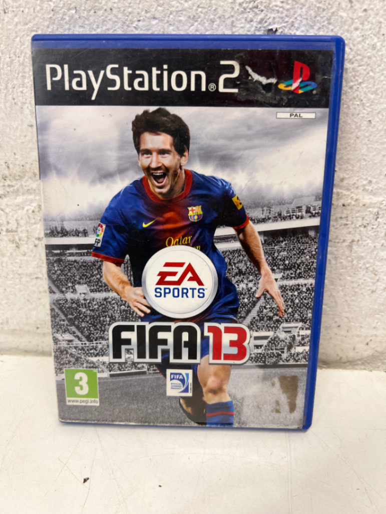 FIFA 13 PS2 Case & Manual - Includes Transformers PC Disc (No FIFA Disc) - 2ndhandwarehouse.com