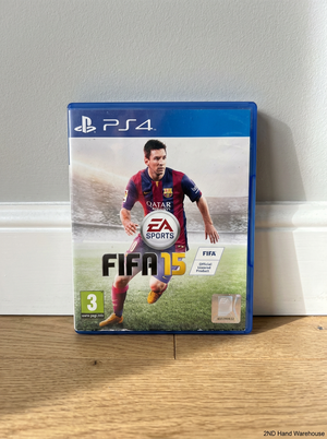 FIFA 15 (PS4) - Good Condition, Sticker Residue on Disc - 2ndhandwarehouse.com
