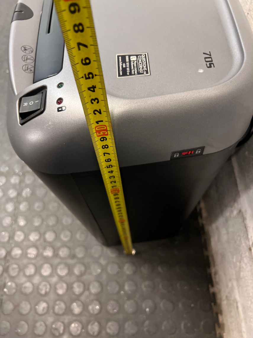 Fellowes Office Paper Shredder — Good Working Order