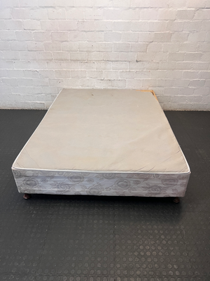 Floral Patterned Double Bed Base - 2ndhandwarehouse.com