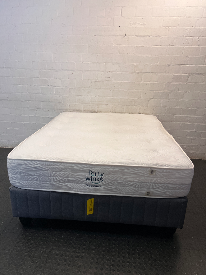 Forty Winks Sleepsaver King Base Set — Clean and Well Maintained