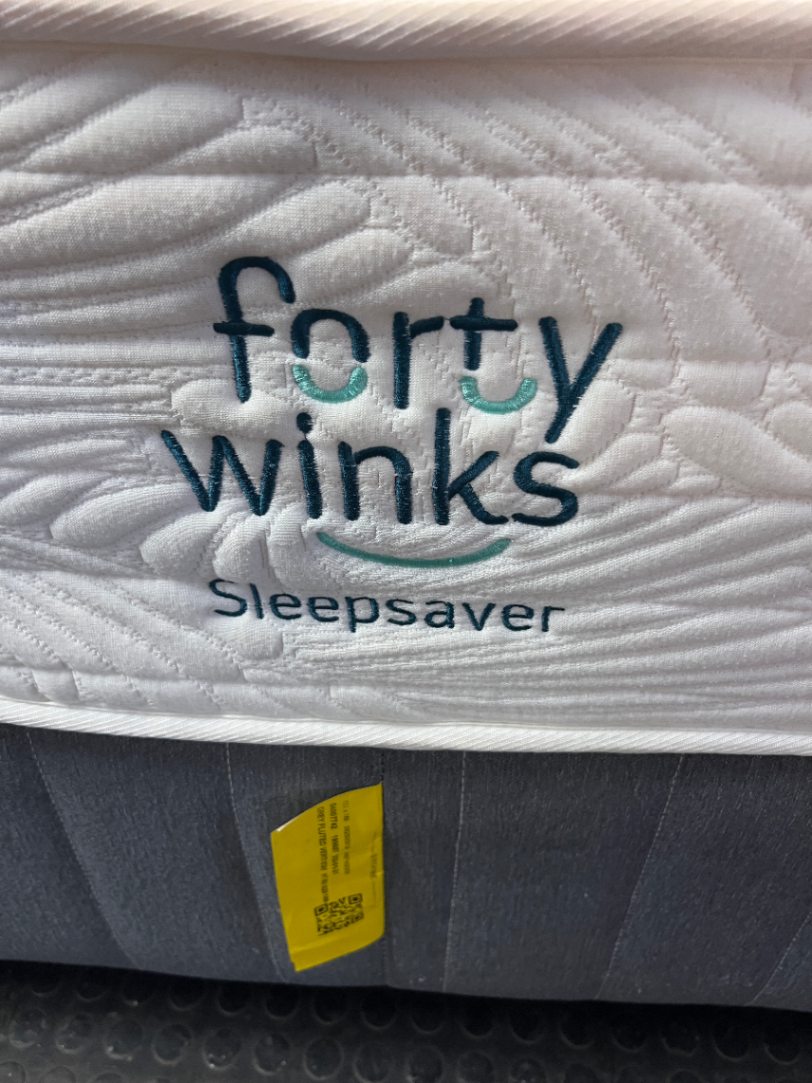 Forty Winks Sleepsaver King Base Set — Clean and Well Maintained