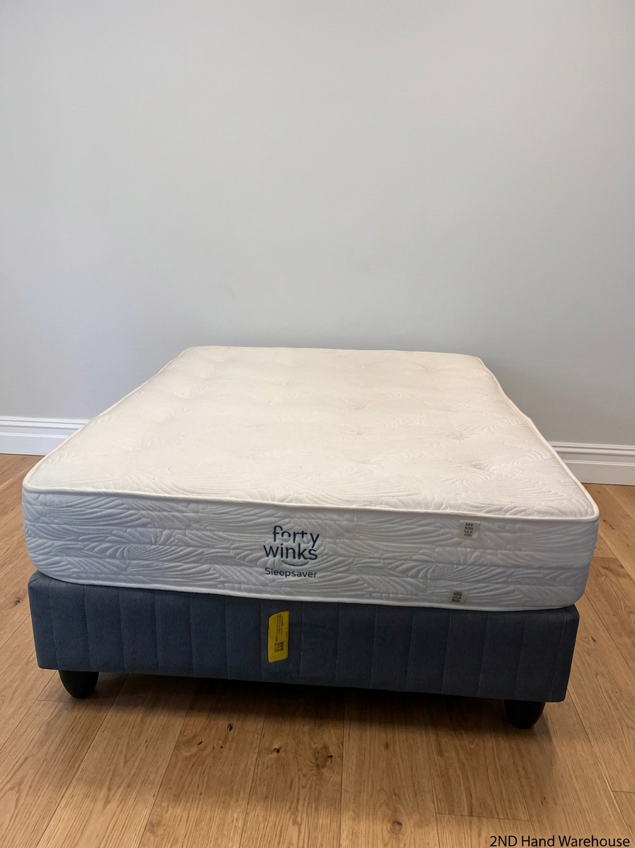 Forty Winks Sleepsaver King Base Set — Clean and Well Maintained