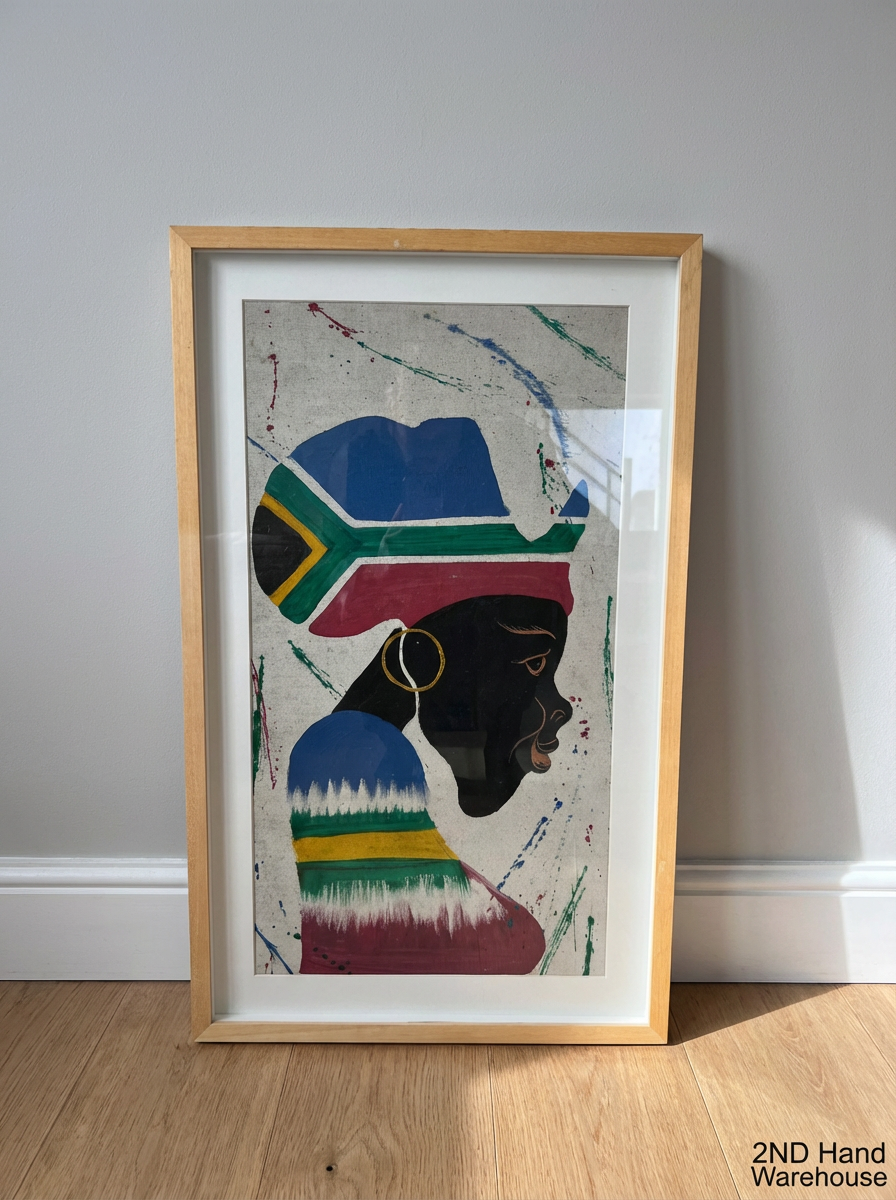 Framed African Lady Art Print - Orms Professional Framing