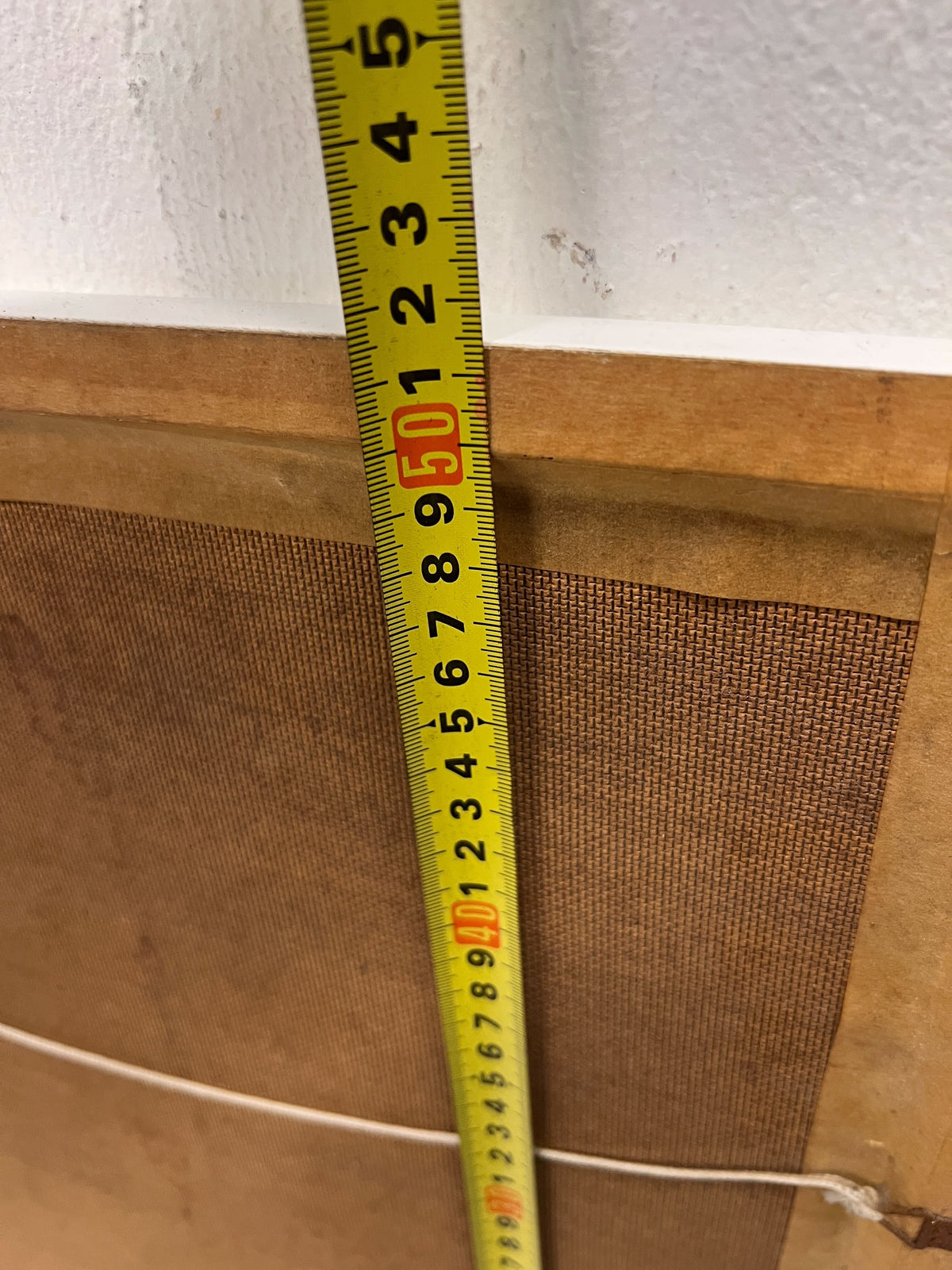 Framed Artwork: "Poppies in a Blue Vase" by S. Burkett Kaiser 50 x 44cm