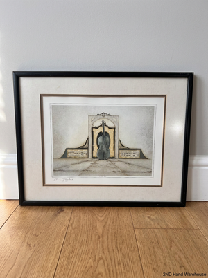 Framed Double Bass Musical Artwork - 2ndhandwarehouse.com