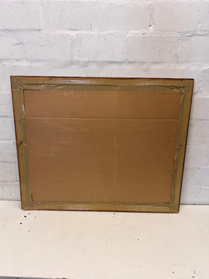 Framed Gemsbok Wildlife Painting — Good Condition - 2ndhandwarehouse.com