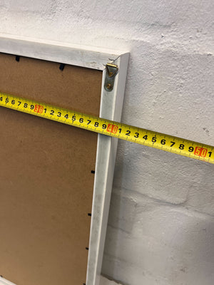 Framed Print of Big Ben and Red Buses - Vintage Style Art