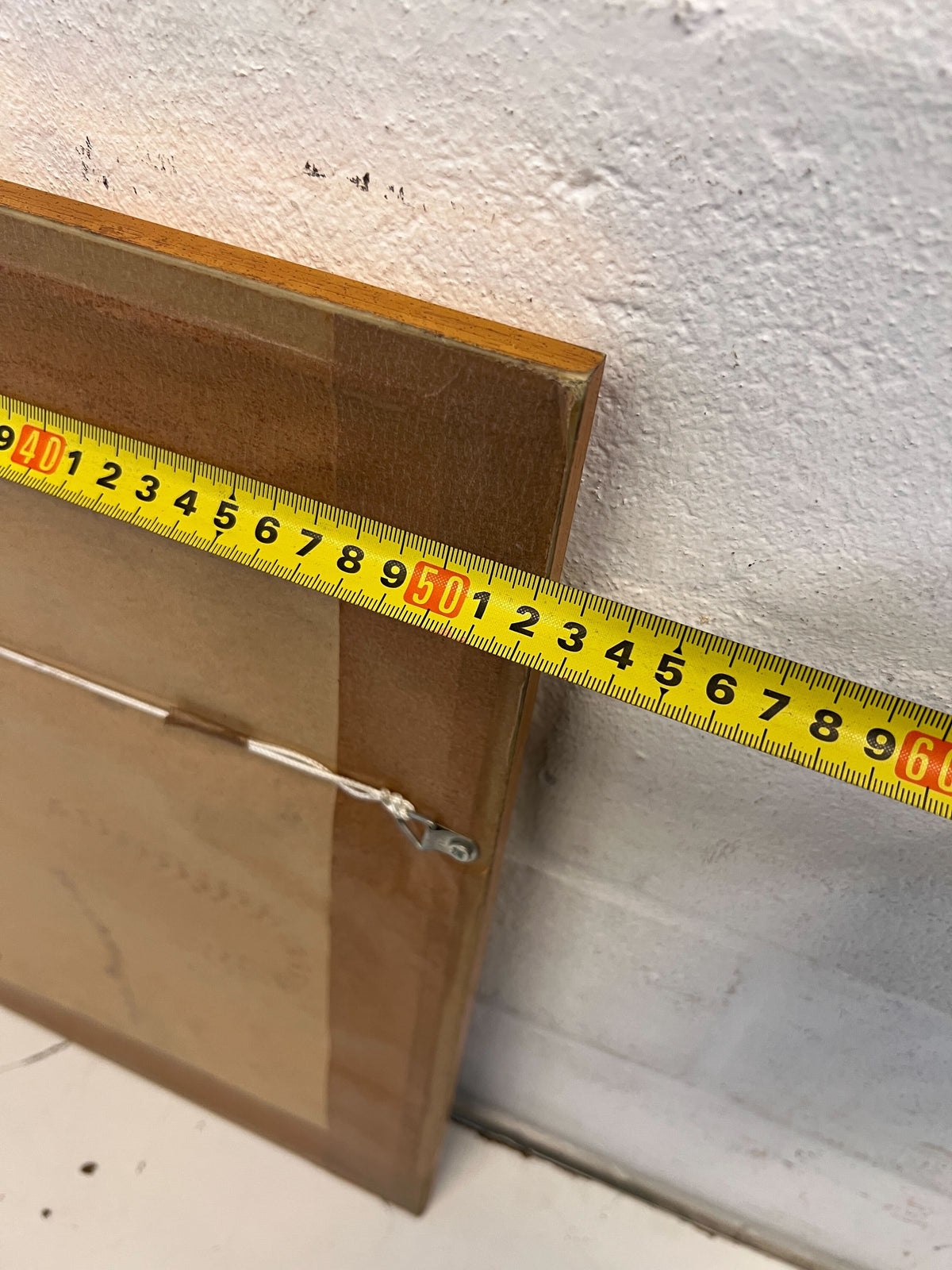 Framed Vintage Egyptian Papyrus Artwork with Gold Frame