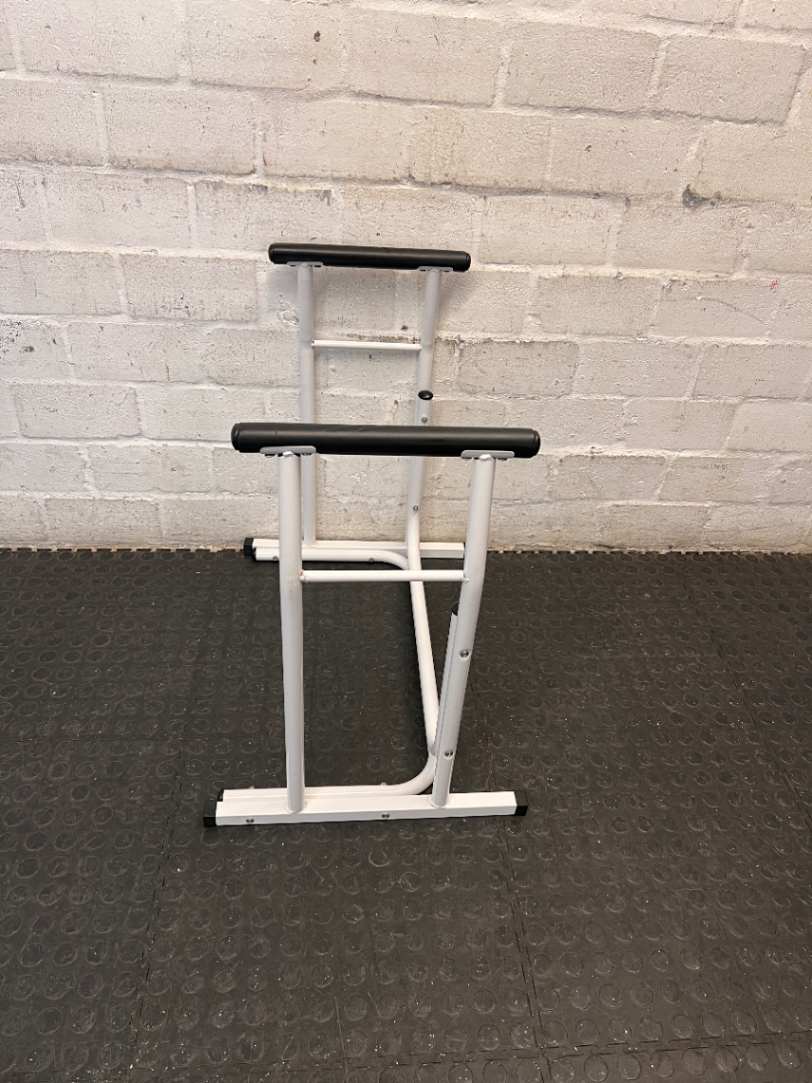 Freestanding Tubular Steel Toilet Support Rail