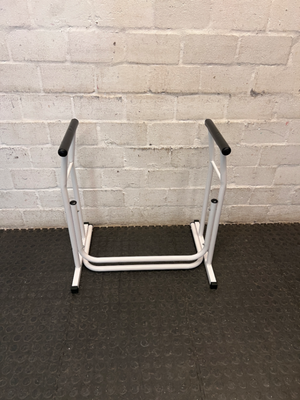 Freestanding Tubular Steel Toilet Support Rail