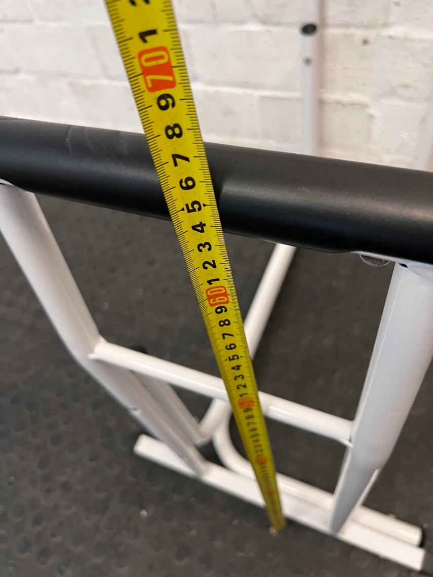 Freestanding Tubular Steel Toilet Support Rail