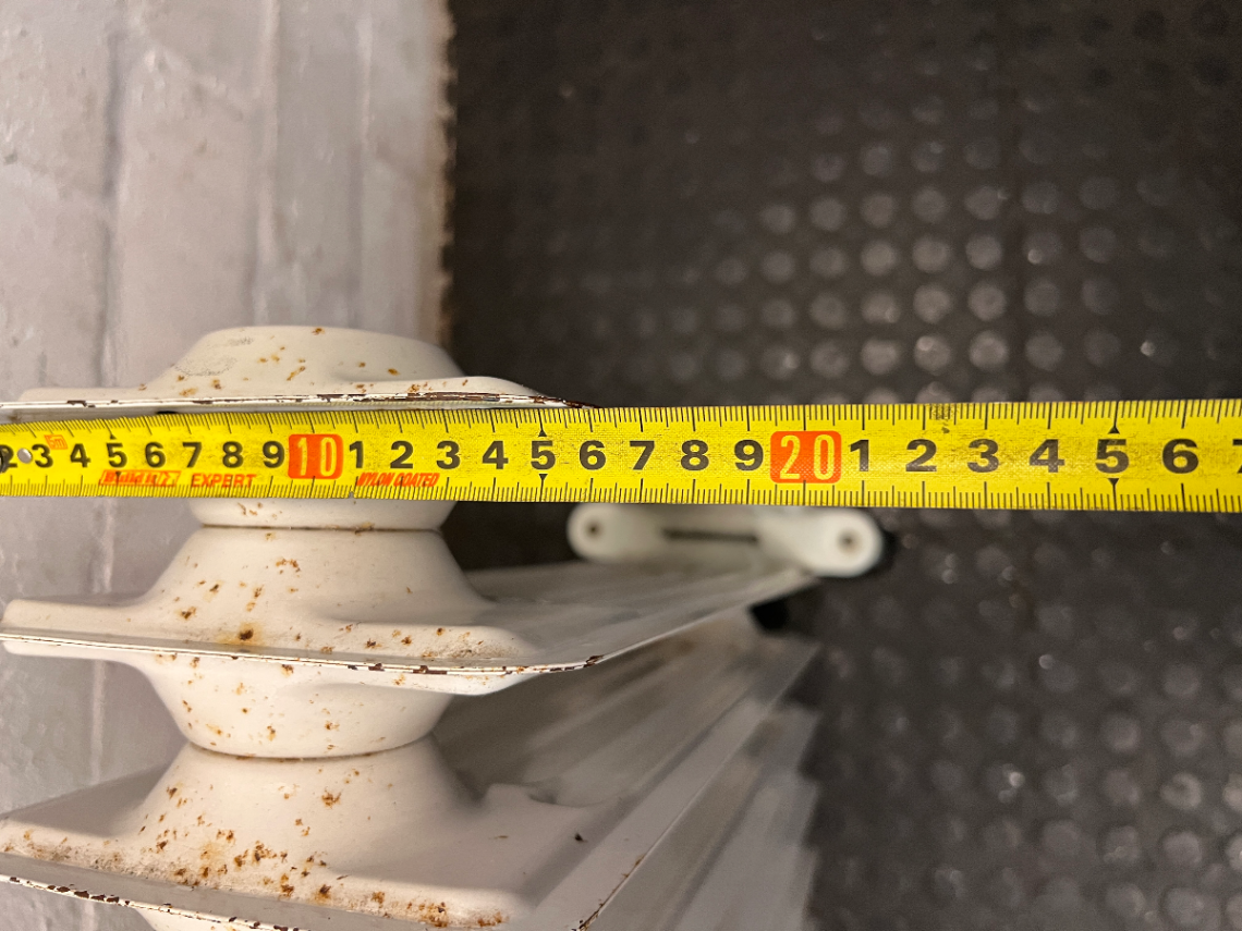 Fust Novamatic Oil-Filled Heater with Castors — Working Order with Visible Wear